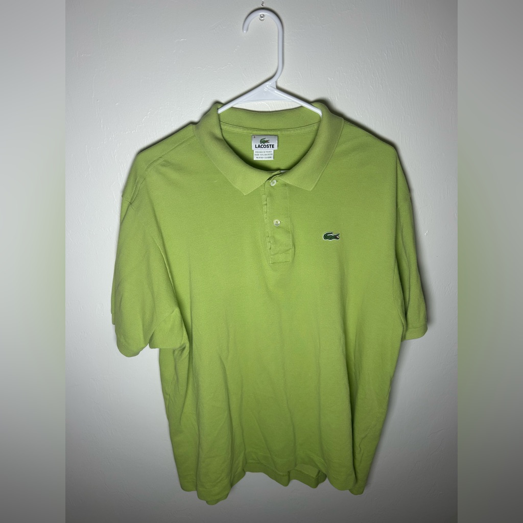 Lacoste Light Green Polo Shirt